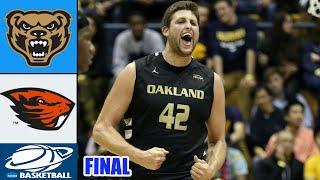 Oregon State vs Oakland [ FULL GAME Highlights ] Dec 23, 2024 | College basketball 2024 |NCAA