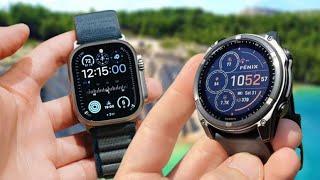 Garmin Fenix 8 vs Apple Watch Ultra 2 | Rugged Smartwatches Comparison!