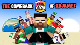 Xdjames Returns with Herobrine from Different Countries with Their Cultural Dishes