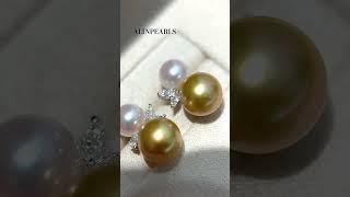 pearl earrings jewelry#pearls #shorts #pearljewelry #jewelry #earrings #customized