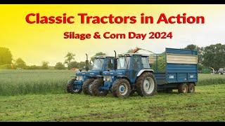 A Classic Silage Cutting Experience in Northern Ireland * With Classic and Vintage Tractor Road Run