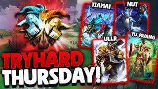 TIAMAT, YU HUANG, NUT OH MY! What A Lineup On TRYHARD THURSDAY!