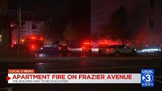 Frazier Ave. Apartment Fire sends five to the hospital