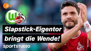 VfL Wolfsburg – 1. FC Köln Highlights | Bundesliga, 5. Spieltag 2022/23 | sportstudio