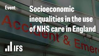 Socioeconomic inequalities in the use of NHS care in England