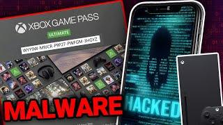 Free Xbox Game Pass Malware Scam