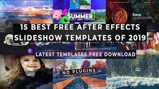 Top 15 After Effects Slideshow Templates