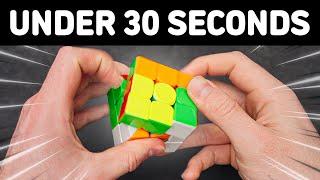 10 Tips to Solve the Rubik's Cube in 30 Seconds!