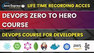 Devops Zero To Hero Course | Don't miss @JavaExpress| Special Exclusive Offer