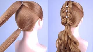 Cute Back To School Hairstyles | Ponytail Hairstyle For Long Hair | Trendy Hairstyle For Teenagers