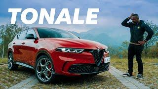 NEW Alfa Romeo Tonale Hybrid Review: A Better BMW X1?