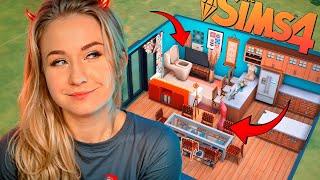 Строю дом, но не могу допускать ошибки в Симс 4 // The Sims 4 No Mistake Challenge