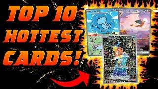 Top 10 HOTTEST Pokemon Cards Of 2024!