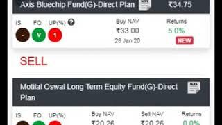 Investing in Mutual & Index Funds using MoneyWorks4me PRO