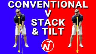 CONVENTIONAL V STACK AND TILT GOLF SWING | Golf Tips | Lesson 138