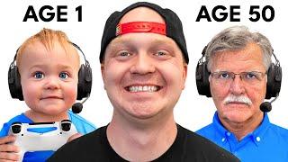 Ages 1 - 50 Fight To Beat Minecraft!