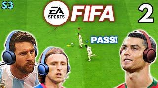 Messi & Ronaldo play FIFA - The MODRIC Special!