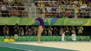 Flavia Saraiva BRA Qual Fx Olympics Rio 2016