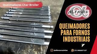 Queimadores para fornos industriais Alfanox