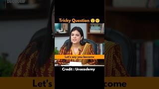 Very Tricky Question  UPSC Interview | IAS Decoded