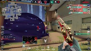 SEN Zekken Pistol ACE vs Team Heretics | VCT Champions Seoul 2024