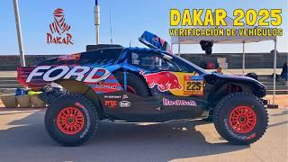 BARCELONA ya vive el DAKAR 2025 | Verificación coches Carlos Sainz, Isidre Esteve, Nani Roma...