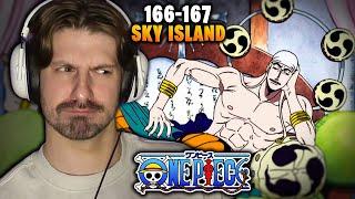 This is God? One Piece Reaction 166 & 167 | Sky Island Saga