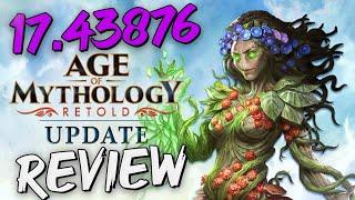 BETTER CROSSPLAY & MYTH UNITS BUFFED! Patch 17.43876 Review (Age of Mythology Retold)