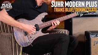 Suhr Modern Plus Trans Blue Denim/Slate Pau Ferro