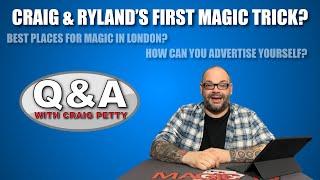 Craig & Ryland's First Magic Trick, Illusions, Time Management Tips & More | Q&A With Craig Petty