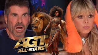 Best AI Fusion Auditions On America's Got Talent So Far!  #americagottalent #magic