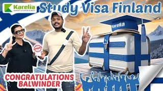 Finland Study Visa Approved | Karelia University | Sept 2024 Intake