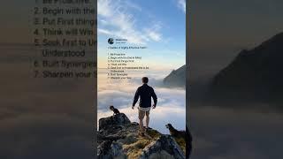 7 Habits of Highly Effective Teens|Michael Aditya|#shorts #effectiveness #productivity