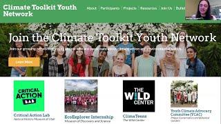 Climate Toolkit Webinar 13: “Youth Climate Engagement”