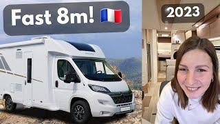 LUXURY RV Mooveo 2023 TEI 74 QB(H). Queen bed! Made in France! Passive heating!