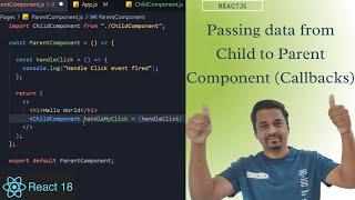 Passing Data from Child to Parent Components in React