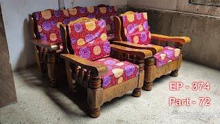 Wooden Sofa Sets Latest  design | ideas | EP.374 | Part-72 | sri maari furnitures | mari furniture