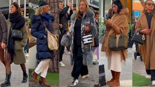 Street style from ItalyStylish & Elegant winter fashion combinations