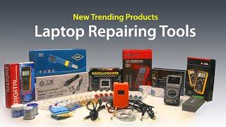 Laptop Repairing Tools with Universal Charger And Oscilloscope Digital Multimeter Review Part 27