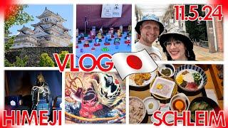 JAPAN-VLOG -  Burg Himeji, Fest, Livemusik &  Schleim (11.05.24 - Himeji + Hiroshima)