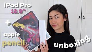 ipad pro + apple pencil 2 UNBOXING 