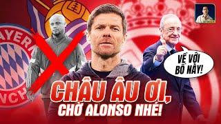 RỜI LEVERKUSEN, ALONSO QUYẾT THAY ĐỔI CỤC DIỆN BÓNG ĐÁ CHÂU ÂU