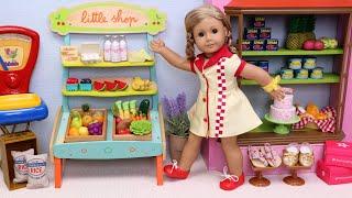 Doll Cutest Mini Market Makeover EVER! Play Toys stories for kids