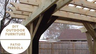 DIY Outdoor Woodworking Projects | Patio Pergola