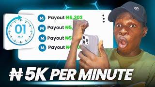 Get Paid ₦5,000 Per Minute - No Investment - Pays to bank - Free App To earn money in nigeria! 78NG