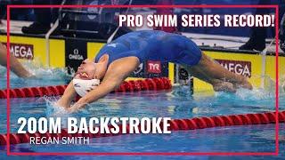 Regan Smith Takes Down THIRD RECORD of the Meet in 200M Backstroke | 2024 TYR Pro Series Westmont