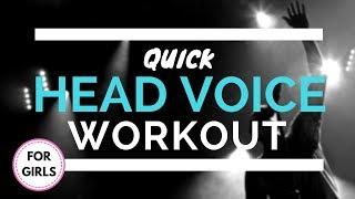 Daily Head Voice Vocal Exercises for Female Singers