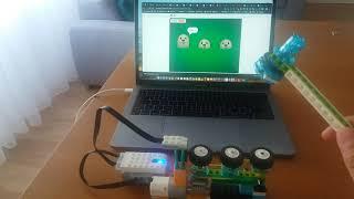 Whack a mole game by using Scratch and Lego WeDo 2.0. [Building Instruction & scratch code]