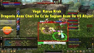 Serboz - Dragonlu Asas Charı İle Cz'de Sağlam Asas Char İle VS Atıyor! | Knight Online