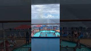 View from back of Carnival Magic #carnivalmagic #cruise